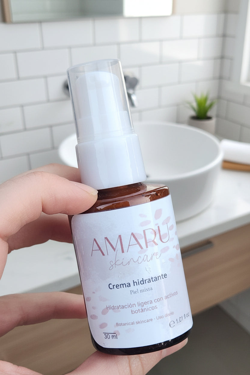 Crema facial Piel mixta | Hidratación y efecto antiedad