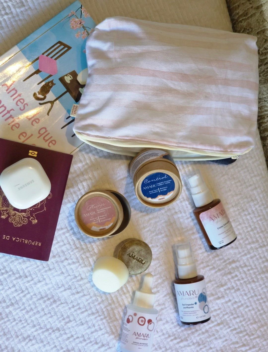 Cosmetiquero | neceser de algodón