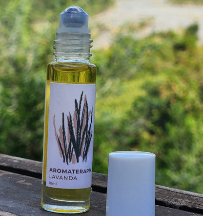 Aromaterapia Lavanda | Alivia el dolor de cabeza y combate el insomnio | Roll-on | 10 ml