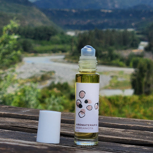 Aromaterapia en roll on bergamota | Disminuye la ansiedad | 10 ml