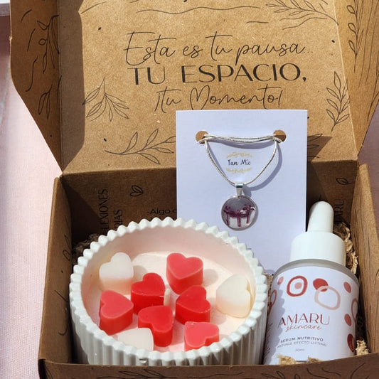 Set Afrodita | Serum + Vela + Collar | Amor propio