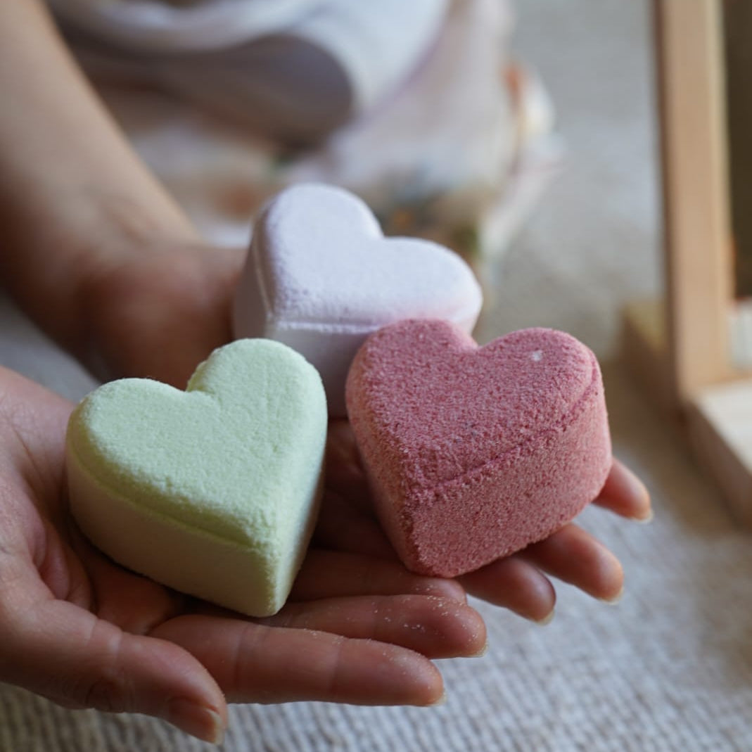 Bomba de tina geranio | Para un baño relajante