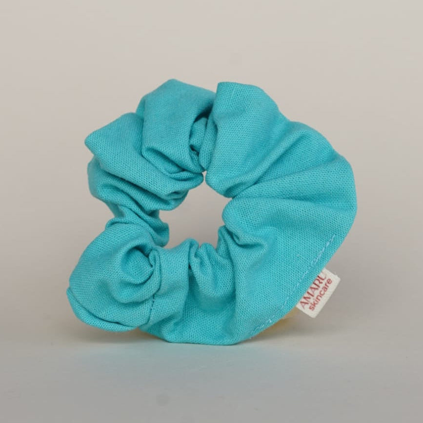 Scrunchie de lino y algodón | El cuidado que tu cabello merece