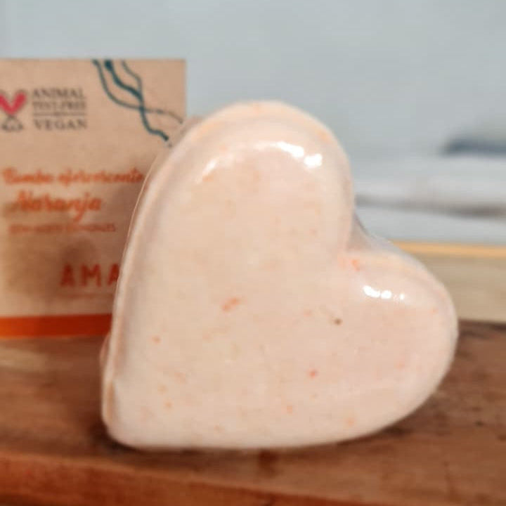 Bomba de tina naranja | Eleva el ánimo