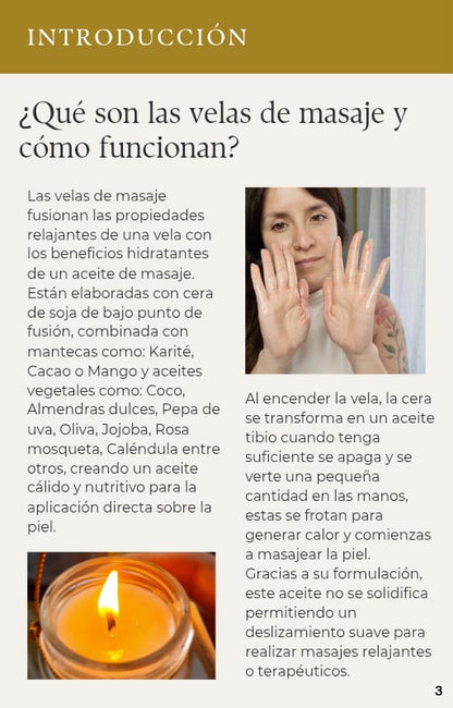 Ebook Velas de Masaje