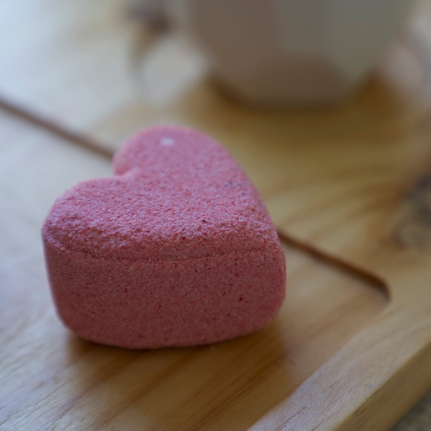 Bomba de tina rosa | Para un baño de paz