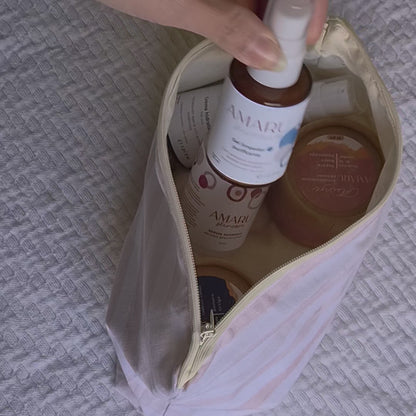 Ritual Explora| Sérum+Limpiador +Crema facial+Shampoo +Acondicionador mini +Cosmetiquero