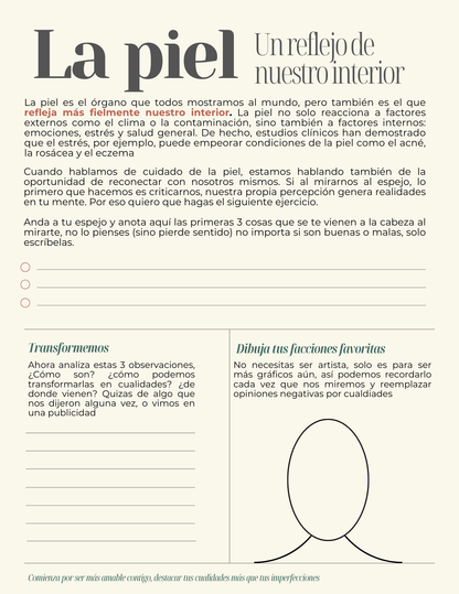 Guía digital práctica: Reconstruye la relación con tu piel