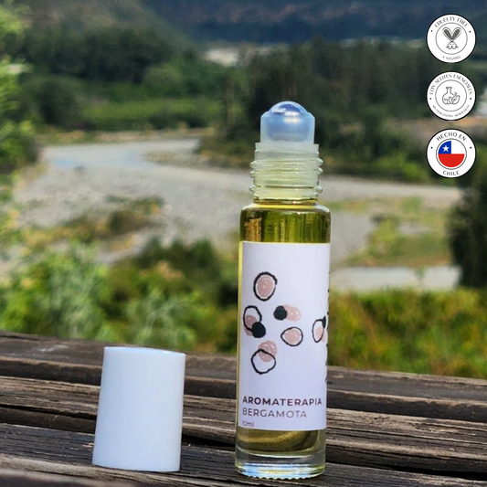 Aromaterapia Bergamota | Disminuye la ansiedad | Roll-on | 10 ml