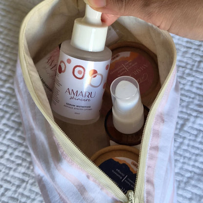 Cosmetiquero | neceser de algodón