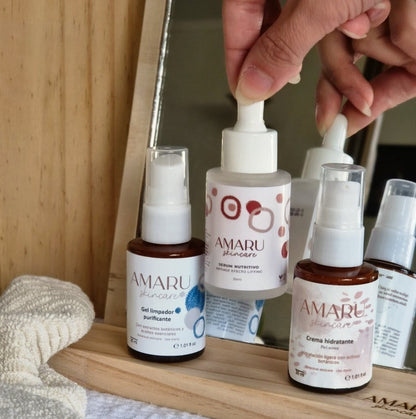 Daily skincare ritual | limpiador+serum+crema