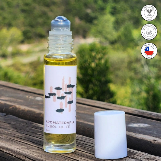 Aromaterapia Arbol de té | Para la calma y concentración | Roll-on | 10 ml