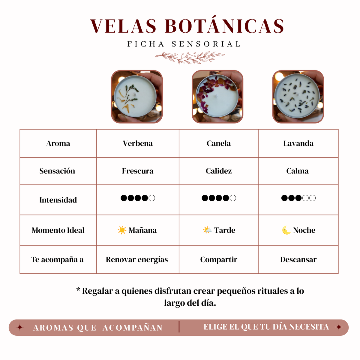 Vela Botánica | Luz Nómade | 40 grs