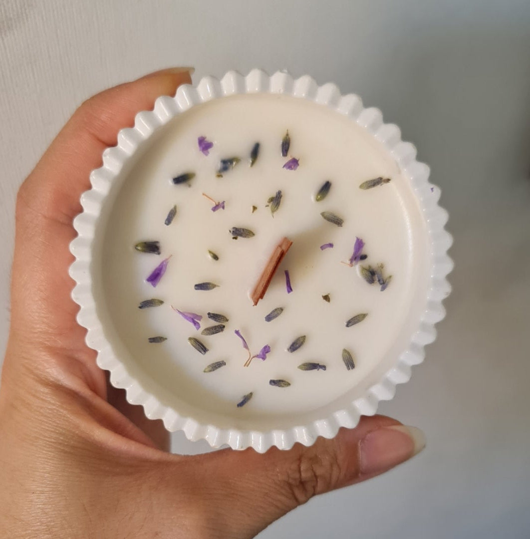 Vela Refugio | Aroma Canela o Lavanda | 70 grs