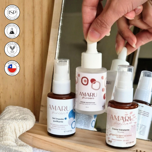 Daily skincare ritual | limpiador+serum+crema