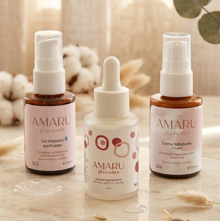 Daily skincare ritual | limpiador+serum+crema