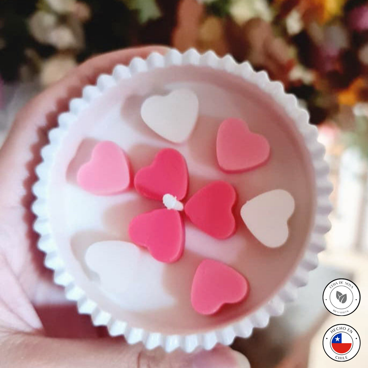 Vela Romance | Aroma caramelo | 60 grs