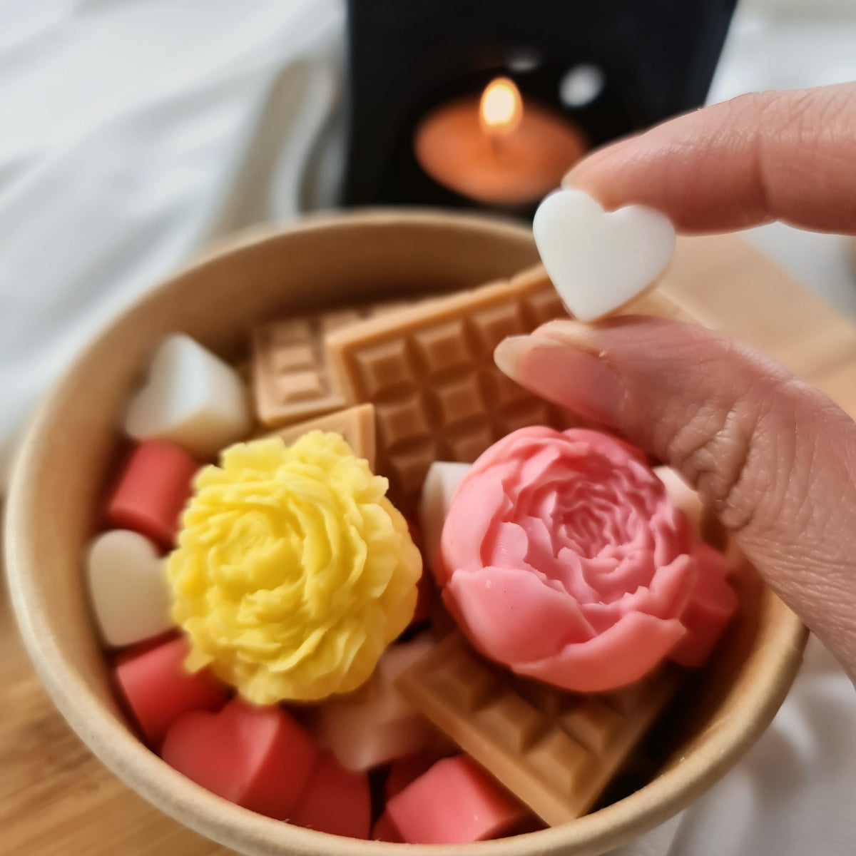 Wax melts Tentación | Derretir & Disfrutar | 100 grs de aromas surtidos