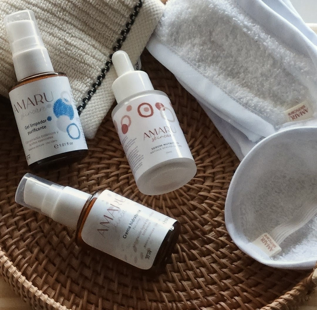 Daily skincare ritual | limpiador+serum+crema