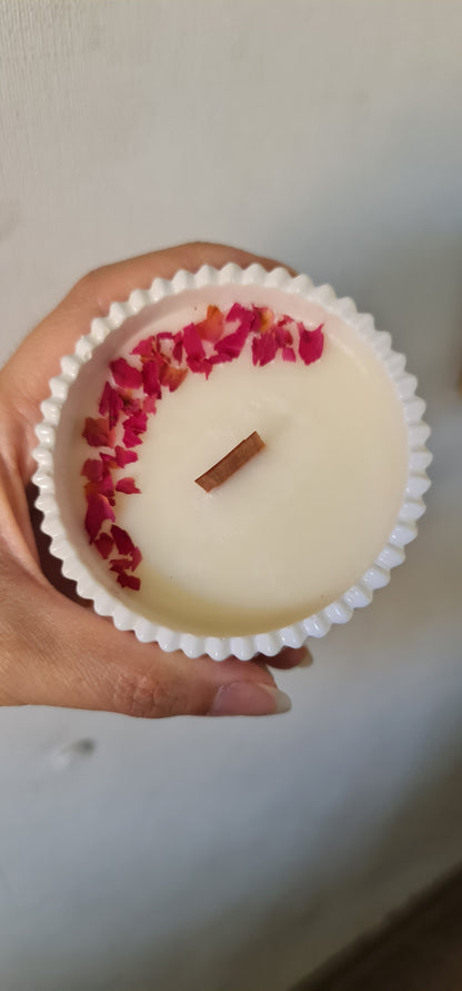 Ritual Abundancia | Set 2 velas aromáticas en recipiente
