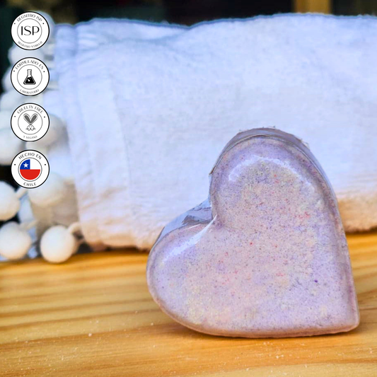 Bomba efervescente de tina | Aroma Verbena | Para reponer energías