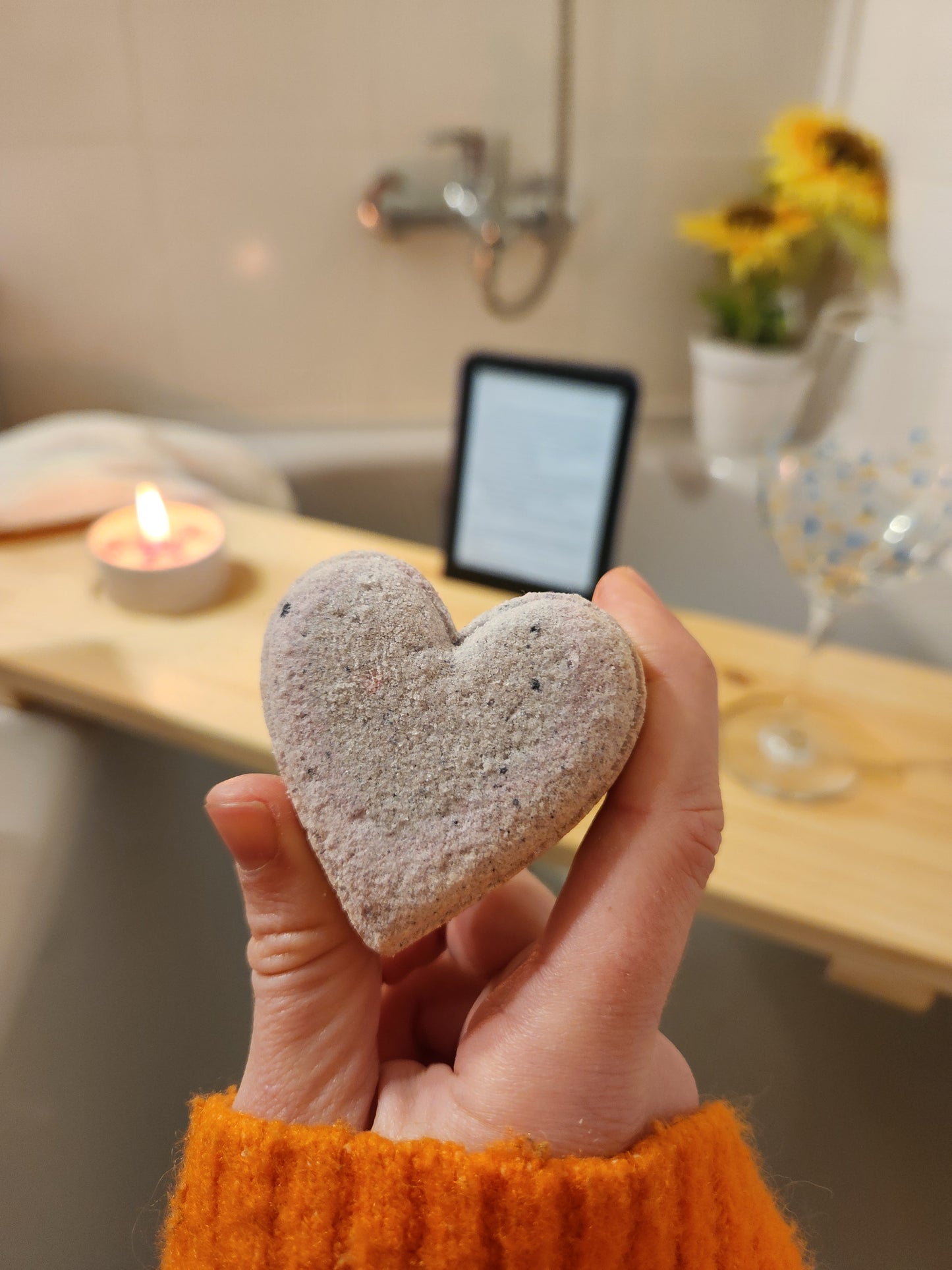 Bomba de tina lavanda | Desestresante