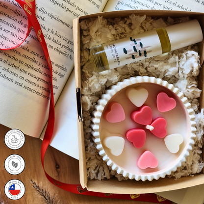 Ritual Conexión | Vela aromática+aromaterapia en roll on