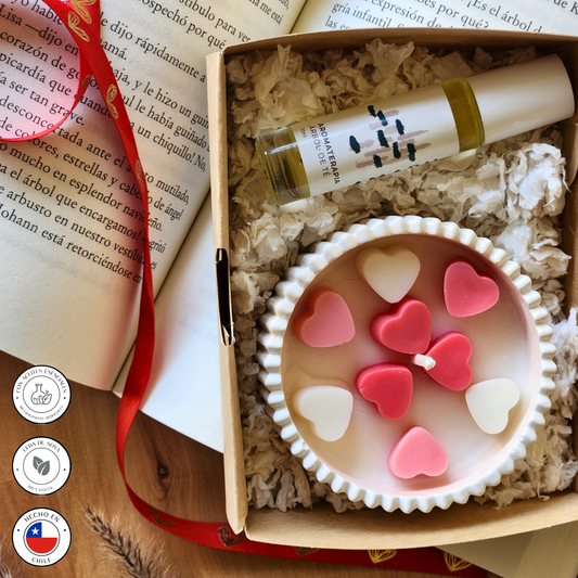 Ritual Conexión | Vela aromática+aromaterapia en roll on