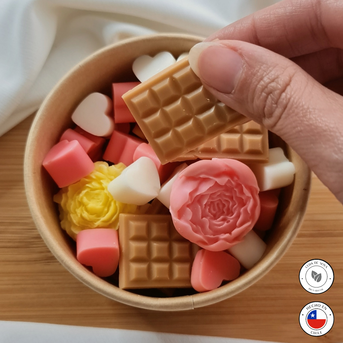 Wax melts Tentación | Derretir & Disfrutar | 100 grs de aromas surtidos