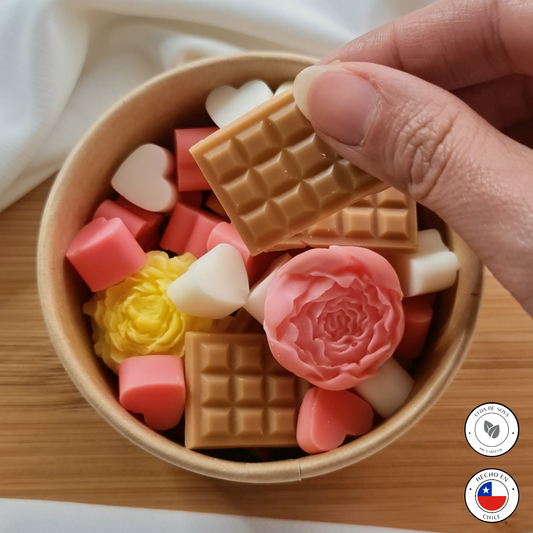 Wax melts Tentación | Derretir & Disfrutar | 100 grs de aromas surtidos