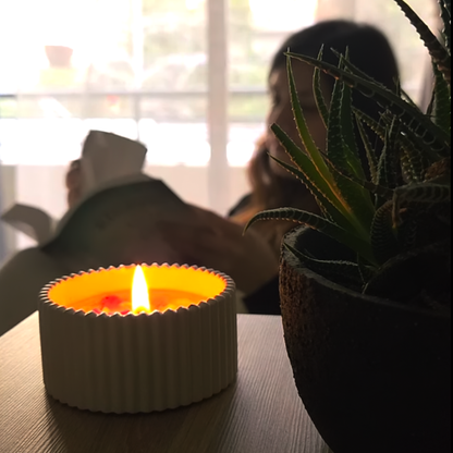 Ritual Abundancia | Set 2 velas aromáticas en recipiente